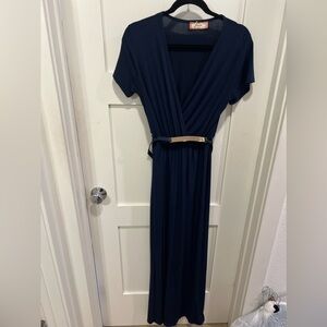 Navy jumpsuit